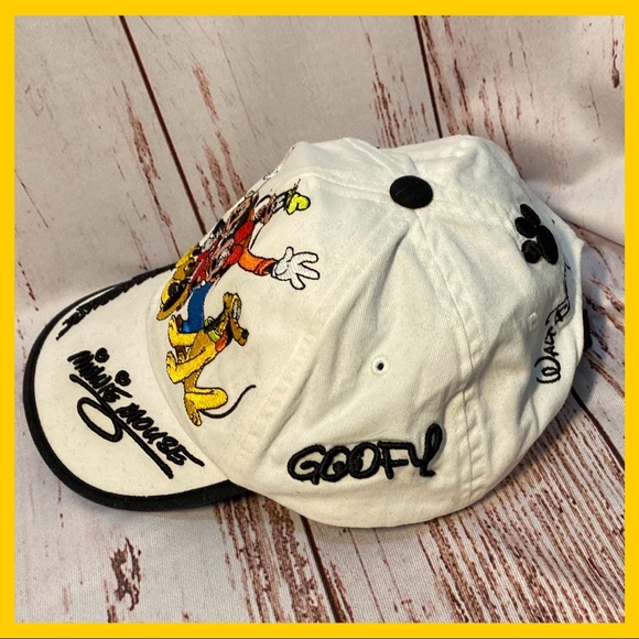 Walt Disney World Mickey & Gang Embroidered Cap - Picture 4 of 7
